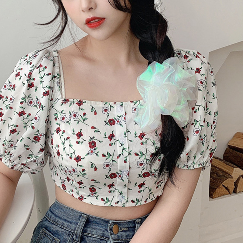 Scrunchies cột tóc phản quang ngọt ngào