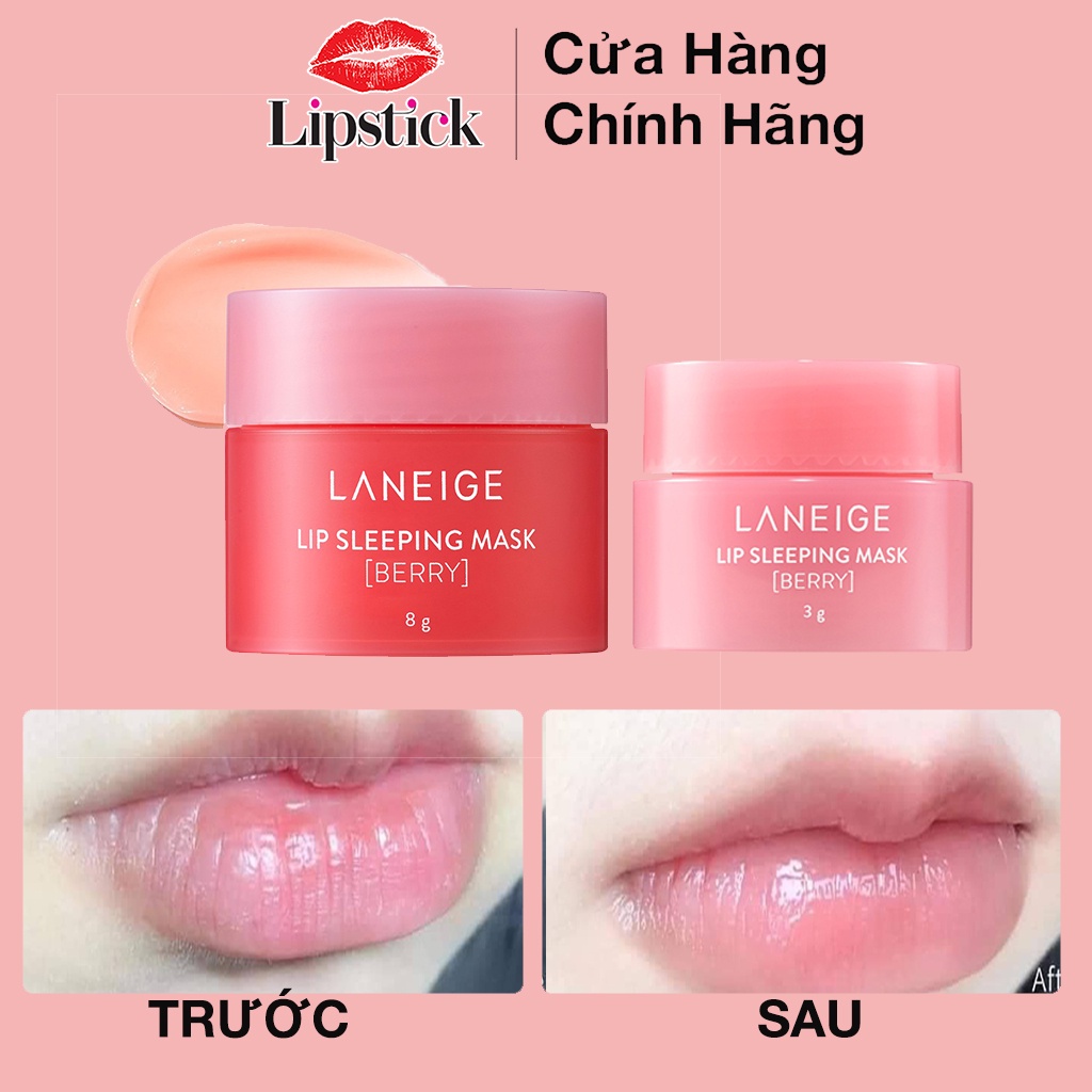 Mặt nạ ngủ môi Laneige Lip Sleeping Mask Berry 3g ( Mẫu Mới )