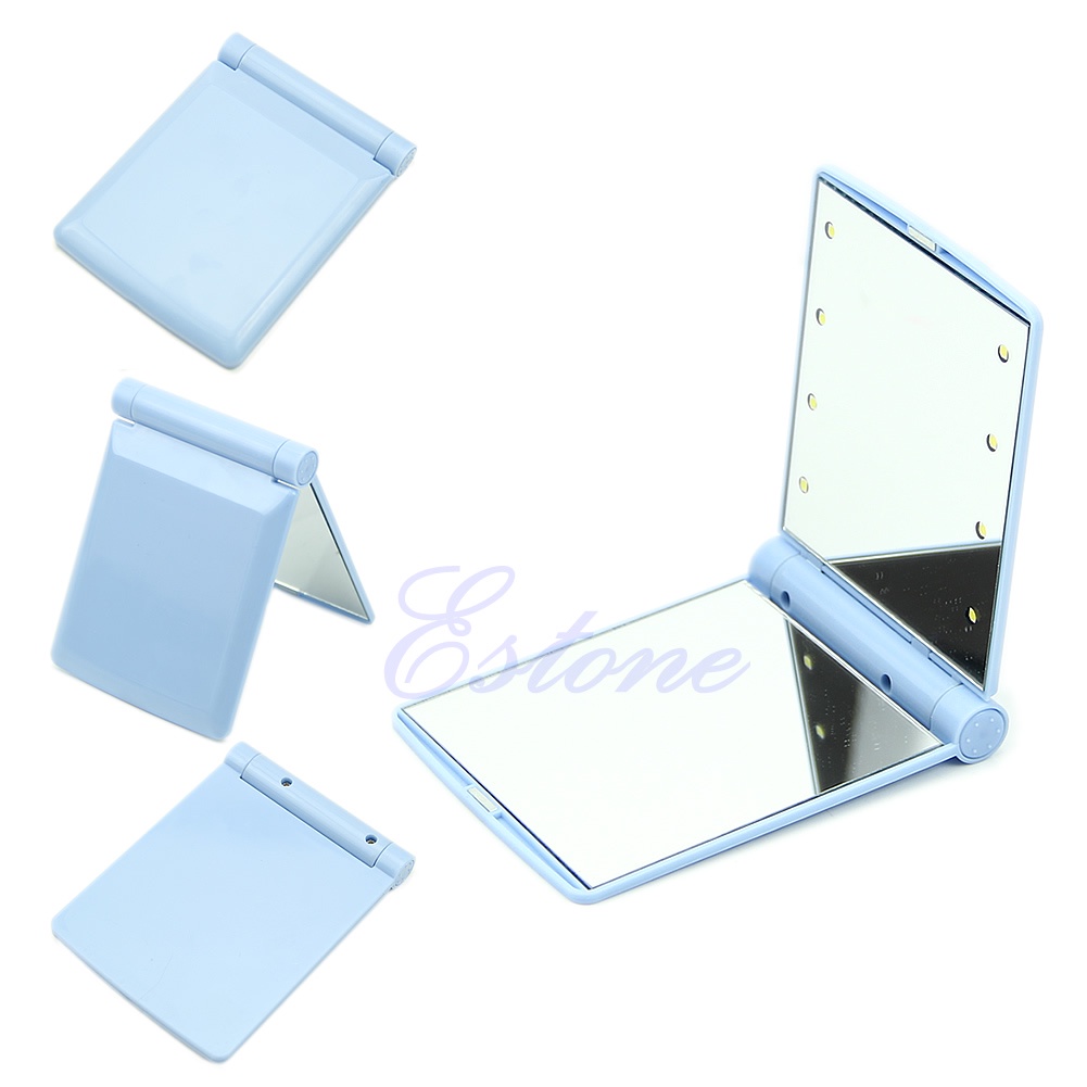 Gương Trang Điểm Có 8 Đèn LED Tiện Lợi