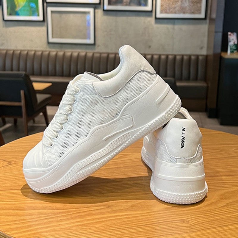 Giày thể thao nữ  IELGY màu trắng/đen