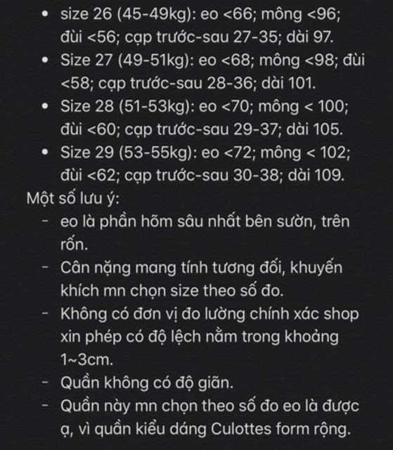 Quần jeans nữ ống rộng culottes form dài kiểu wash Nhipham shop/quần bò nữ/vnxk | BigBuy360 - bigbuy360.vn