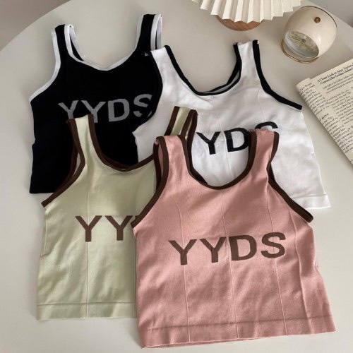 Áo Ngực Dạng Bra Cotton Co Dãn 4 Chiều Họa Tiết Chữ Xinh Xắn OTIS - 832