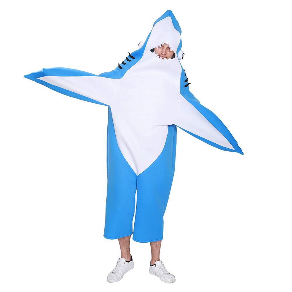 Trang Phục Hóa Trang Cá Mập Nhân Dịp Halloween Cho Người Lớn