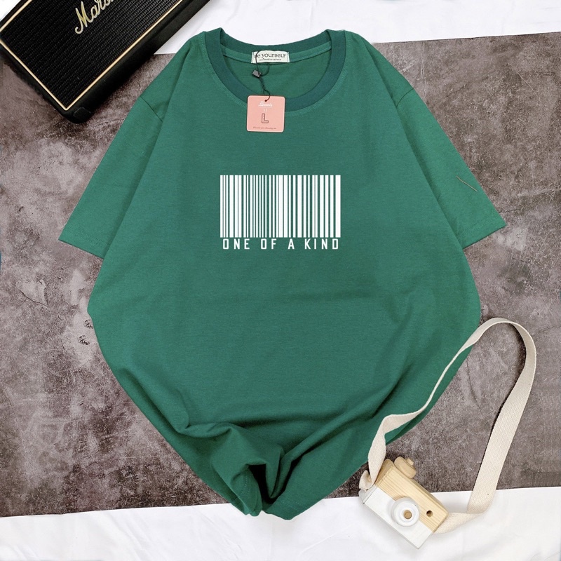 Áo Thun Tay Ngắn UNISEX IN DECAL CODE - Hình chụp thật (Đủ size M-L-XL-XXL)