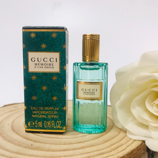 Nước Hoa Mini Nữ Gucci Memoire D’une Odeur EDP 5Ml Chính Hãng