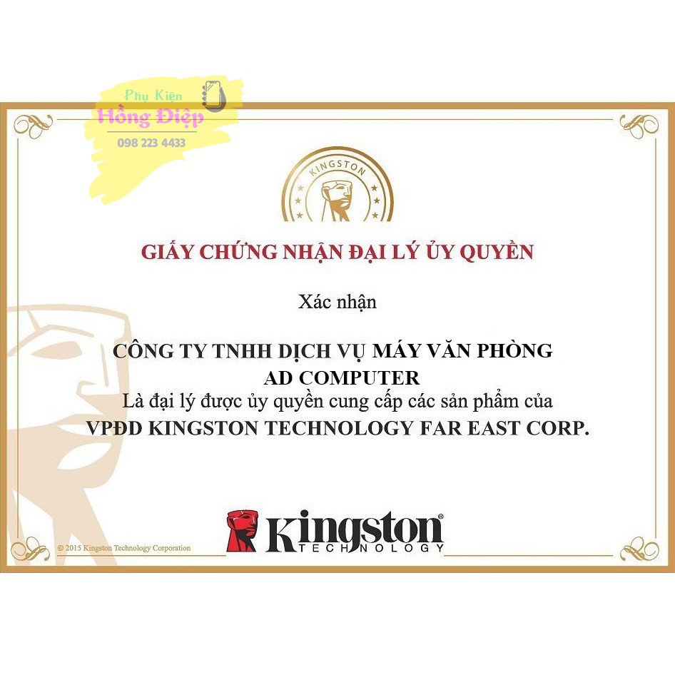 Thẻ Nhớ Kingston 4-8-16-32-64g Chính Hãng (Giá Tốt)