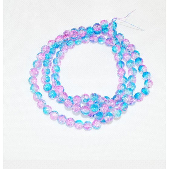 Set 60-20 hạt xâu chuỗi tròn 4/ 6 /8 /10MM dùng làm trang sức thời trang