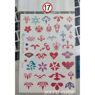 Tattoo dán Hình xăm Dán Cổ trang Phi tần