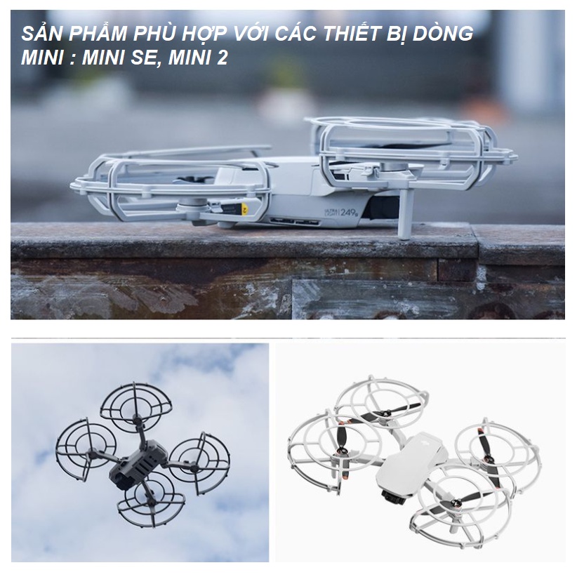 Bộ bảo vệ cánh Flycam Dji Mavic Mini / Mini 2 - MIni SE - phụ kiện flycam