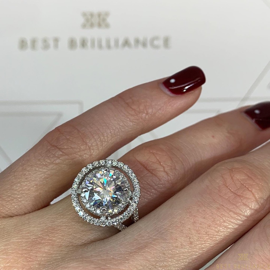 Nhẫn đính đá zircon hình trái tim và mũi tên phong cách Âu Mỹ cổ điển thời trang cho nữ