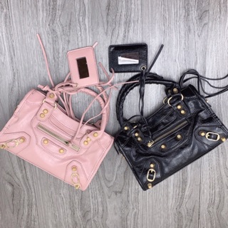 Túi xách  đinh vàng size 18,23 siêu đẹp ảnh thật video