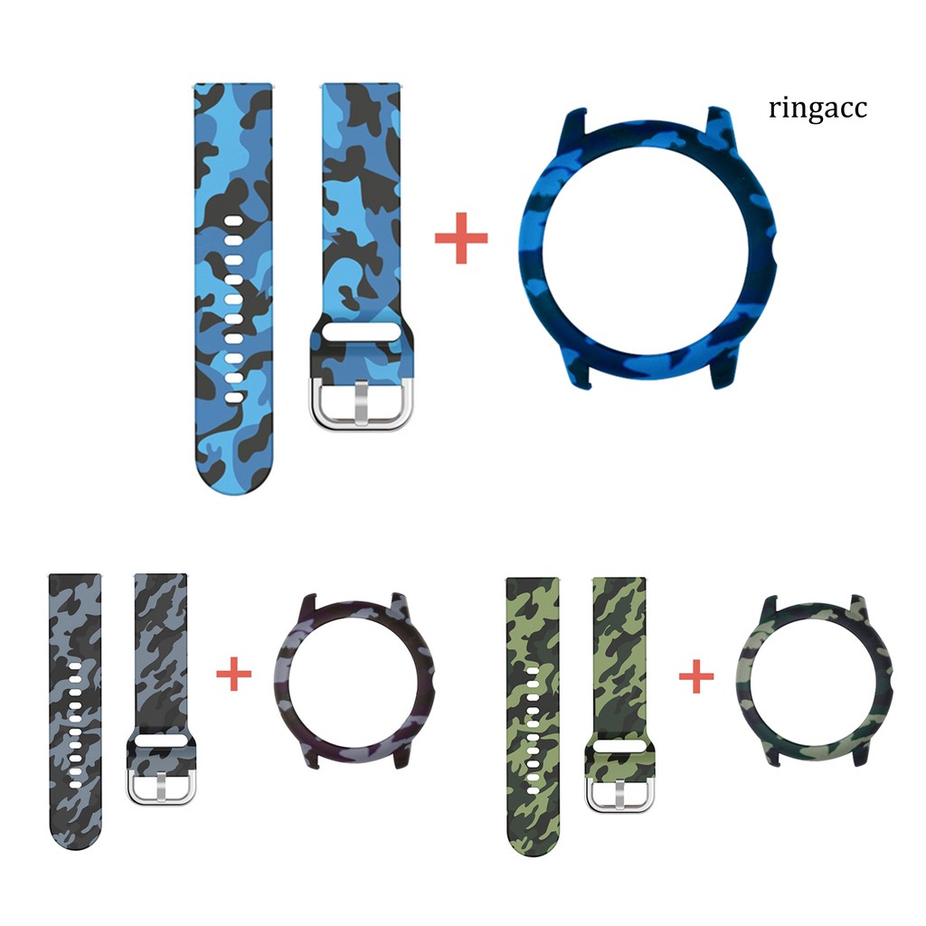 HAYLOU Dây Đeo Silicon Họa Tiết Rằn Ri Cho Đồng Hồ Thông Minh Ticwatch Ls05