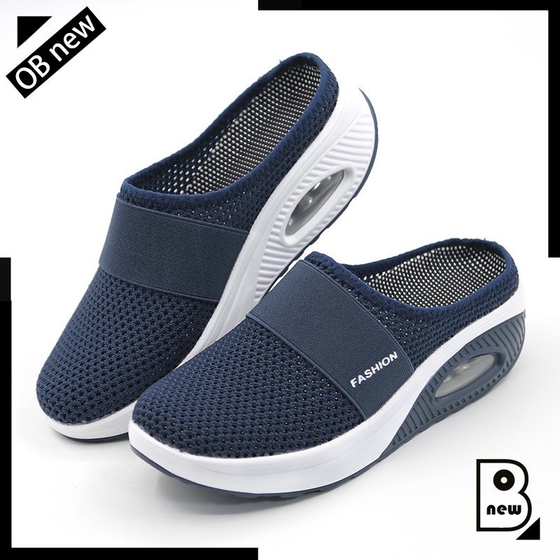 Giày Lười Đế Bằng Thoáng Khí Thời Trang Dành Cho Nữ Size 35-42