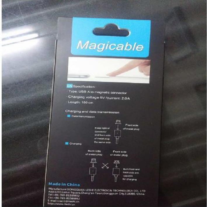 Cáp Sạc Nam Châm Từ Tính Magnetic Cable (Vàng)