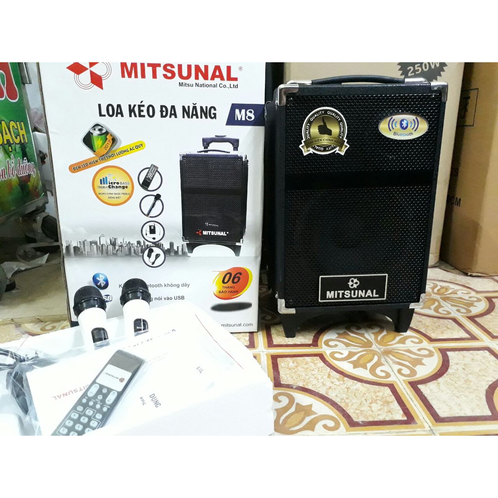 Loa kéo di động Mitsunal M8 bản 2017