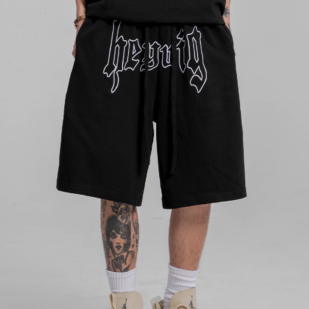Quần Short Đùi Mã QD19 Thể Thao Nam Nữ HALEY Chất Da Cá Unisex Thoáng Mát Ulzzang Cá tính Năng động