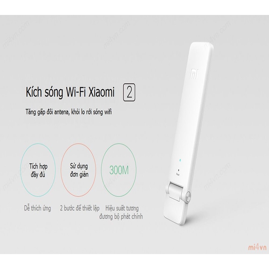 [CHÍNH HÃNG] Thiết bị kích sóng Xiaomi Wifi Repeater 2 Bộ thu phát wifi Xiaomi 2 | BigBuy360 - bigbuy360.vn