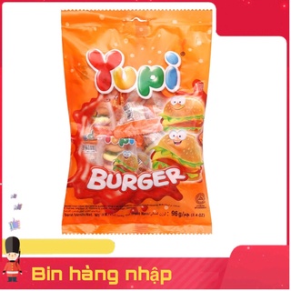 6 Hủ Tặng 1 Túi kẹo Dẻo Hamburger Yupi