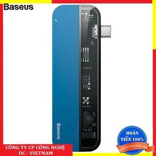 Sản phẩm  Bộ Hub chuyển đổi 5 trong 1 dùng cho Macbook, iPad Pro nhãn hiệu Baseus CAHUB-TD03 .