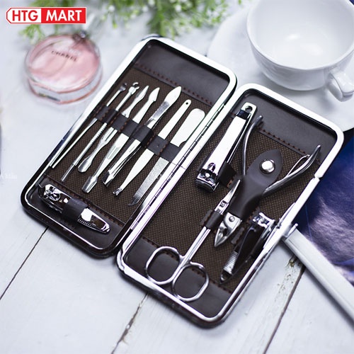 Bộ Dụng Cụ Bấm Móng - Bộ Cắt Móng Tay Không Gỉ 12 Món