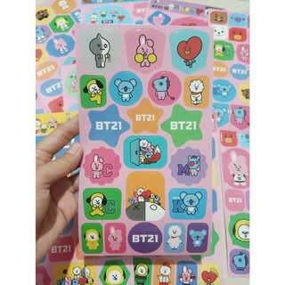 Hình dán nhân vật hoạt hình BTS siêu cute chỉ 3k/tấm