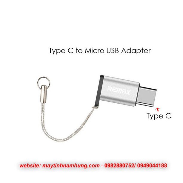 Đầu chuyển chân sạc Micro USB sang USB Type C