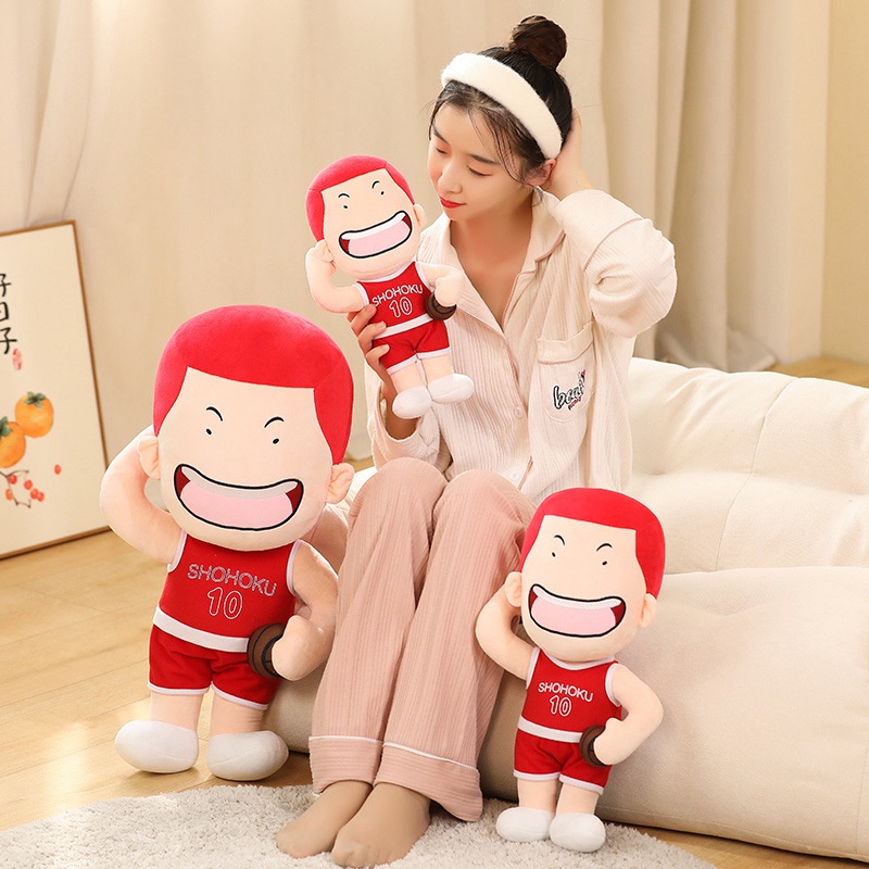 Thú Nhồi Bông Hình Nhân Vật Hanamichi Rukawa Trong SLAM DUNK