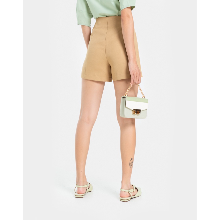 Quần Short JUNO Lưng Cao Đính Nút JNQSH006