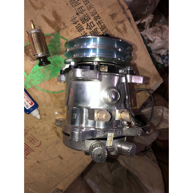 Lốc điều hoà ô tô 507 508 12v 24v 2 rãnh