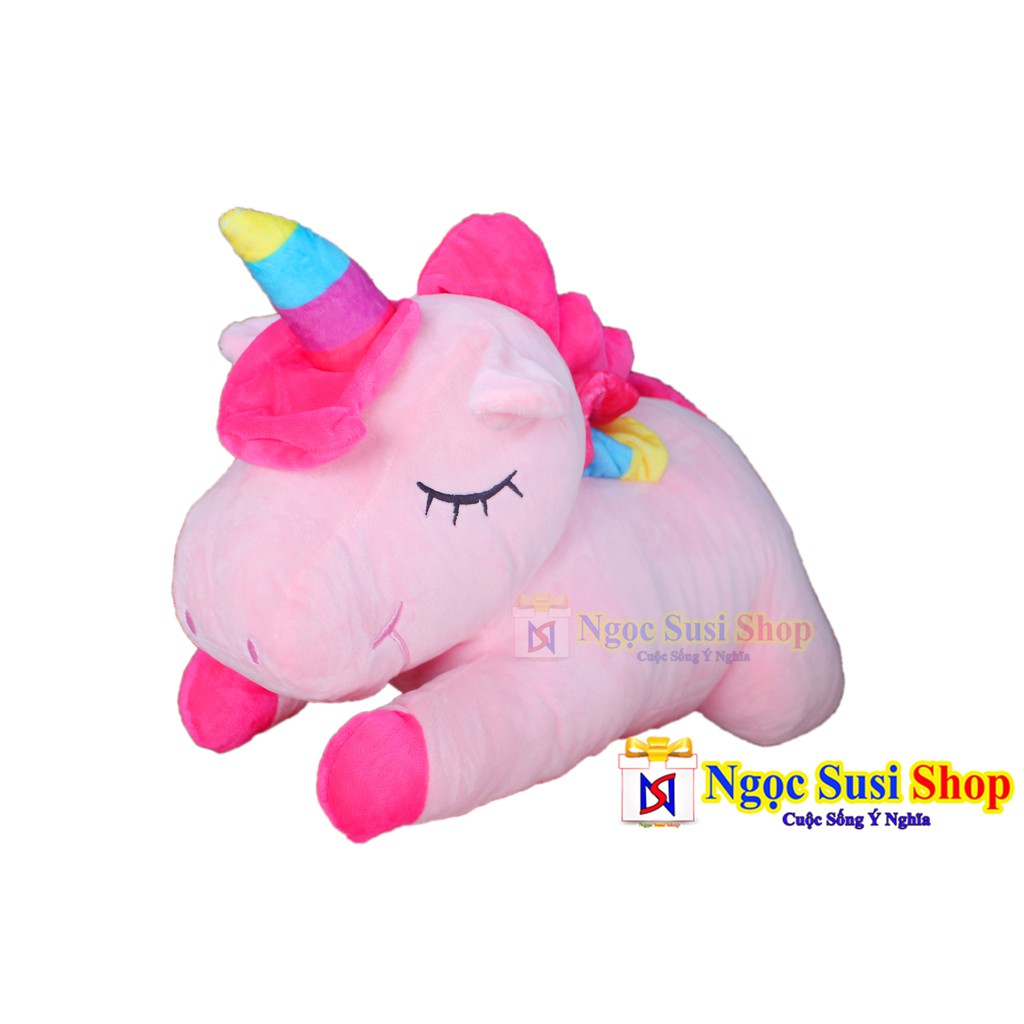 Ngựa PONY Nhồi Bông Ngựa Unicorn Size To Nhất 60cm - Bán Lẻ Giá Sỉ