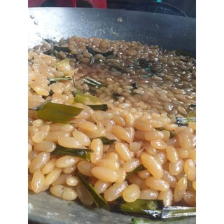 Mứt Đậu Trắng rim lá dứa - đường phèn 500g
