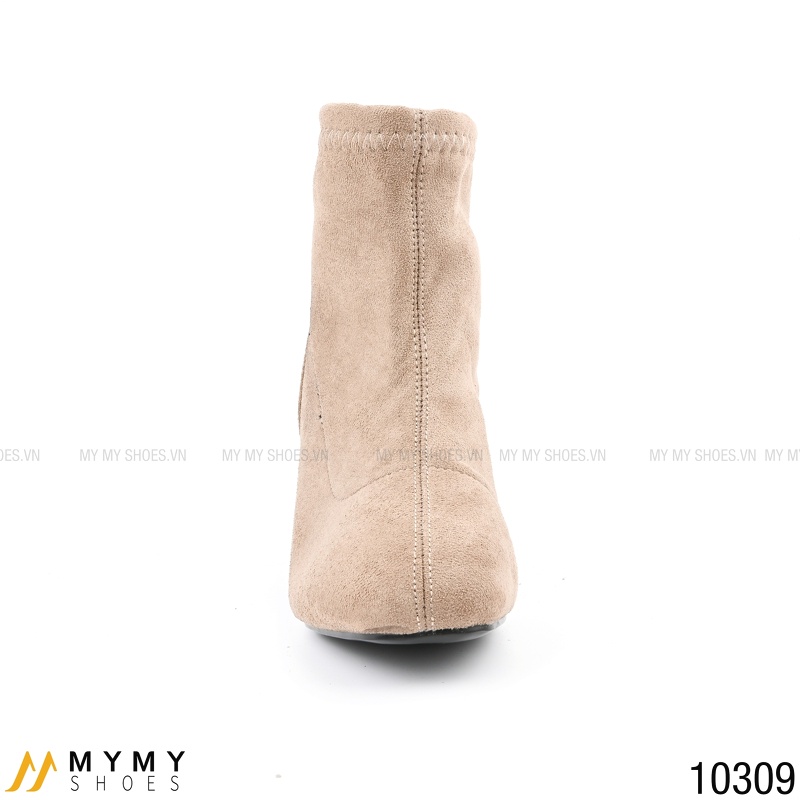 10309 Boot da lộn gót vuông 5p mymyshoes | BigBuy360 - bigbuy360.vn