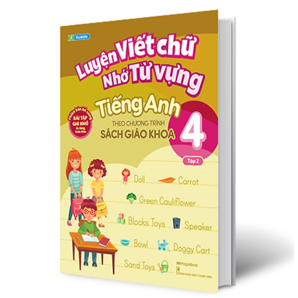 Sách - Luyện viết chữ nhớ từ vựng tiếng anh theo chương trình sách giáo khoa lớp 4 tập 2