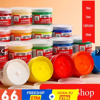Màu Oát - màu gouche - màu bột pha sẵn thể tích 100ml