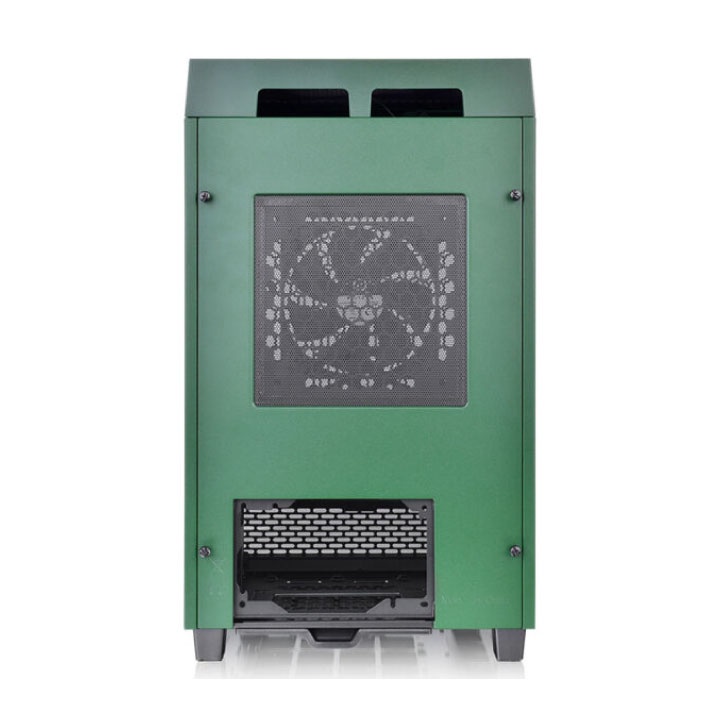 Vỏ Case Thermaltake Tower 100 TG Racing Green Hàng chính hãng