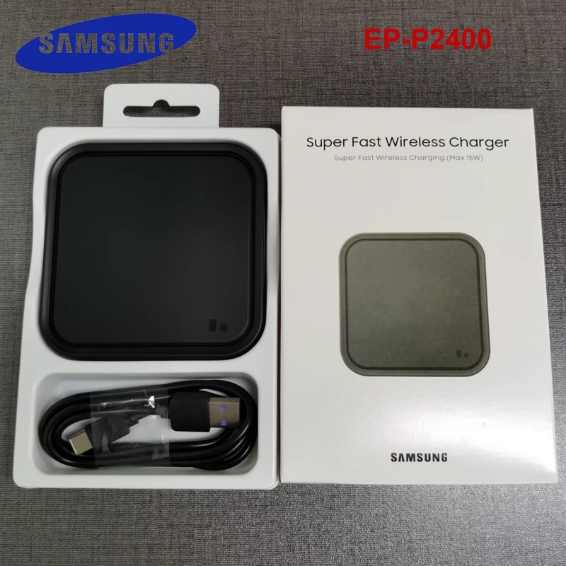 Đế Sạc Không Dây 15w QI Cho Samsung Galaxy S10 S8 S9 Plus S20 S21 S22 Note 20 Ultra 10 9 8 Z Flip 4 3 2EP-P2400