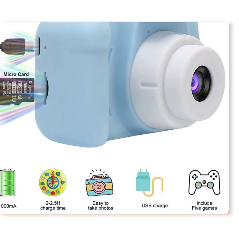 MÁY ẢNH KỸ THUẬT DSRL MINI CHO BÉ + tặng thẻ 16GB | BigBuy360 - bigbuy360.vn