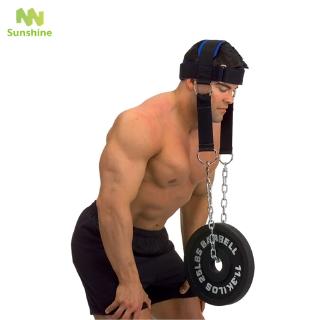 Dây đai nịt đầu dễ điều chỉnh phối dây xích hỗ trợ tập tạ/gym cổ vai ngực