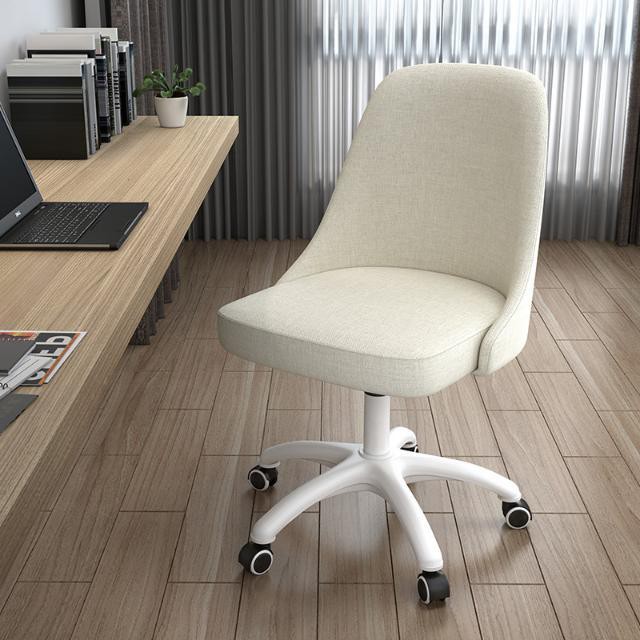 Ghế văn phòng đơn giản bằng gỗ rắn chắc chắn có thể xoay nhẹ và thoải mái tựa lưng được ngủ nhà sinh viên viết