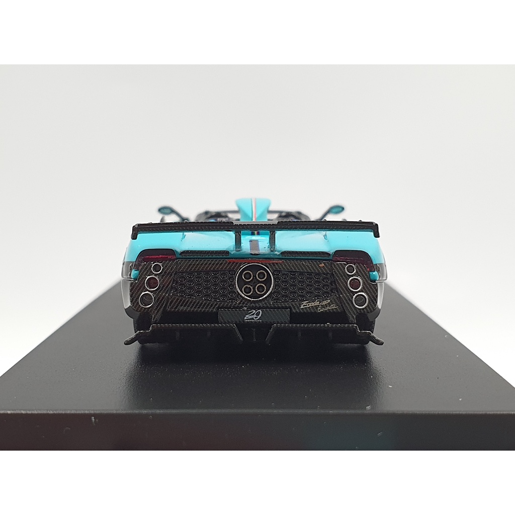 Xe Mô Hình Pagani Zonda 1:64 LCD Models ( Xanh Ngọc )