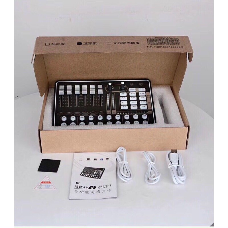 SOUNDCARD H9 BLUETOOTH kết nối đơn giản, bảo hành 1 đổi 1