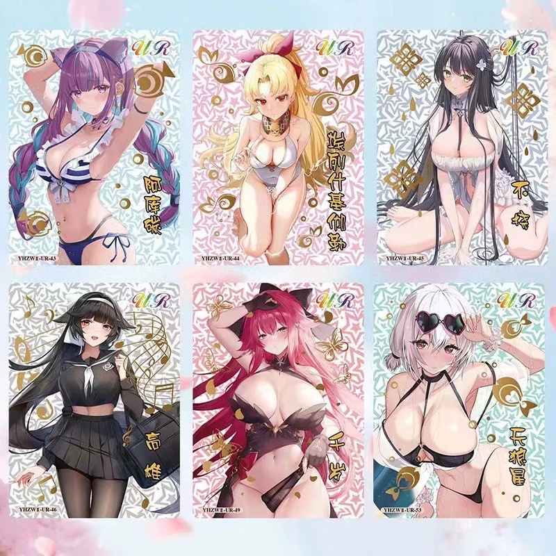 Mới Bộ Sưu Tập Thẻ Bài Phiên Bản Nữ Thần Hoa Anh Đào Nụ Hôn 2