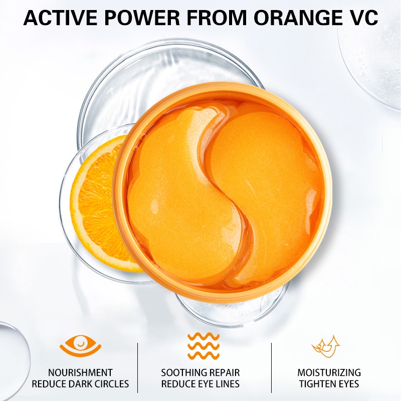 Set 60 Mặt Nạ Mắt SKIN EVER Vitamin C Pha Lê Dưỡng Ẩm Chống Lão Hóa Và Nếp Nhăn | BigBuy360 - bigbuy360.vn