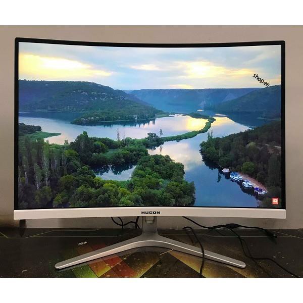 Màn hình máy tính cong Full Viền 24/27 inch 75Hz Mới HUGON