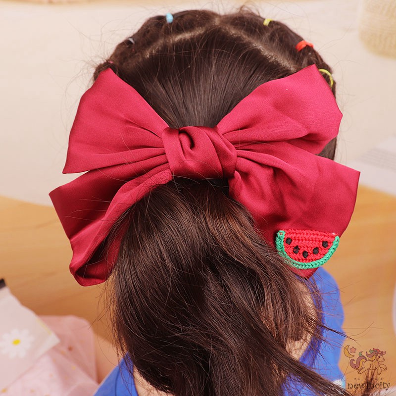 Bộ 10 Kẹp Tóc Hình Nơ Đáng Yêu Thời Trang Cho Bé Gái