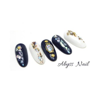 Set 12 hũ xà cừ miếng trang trí móng
