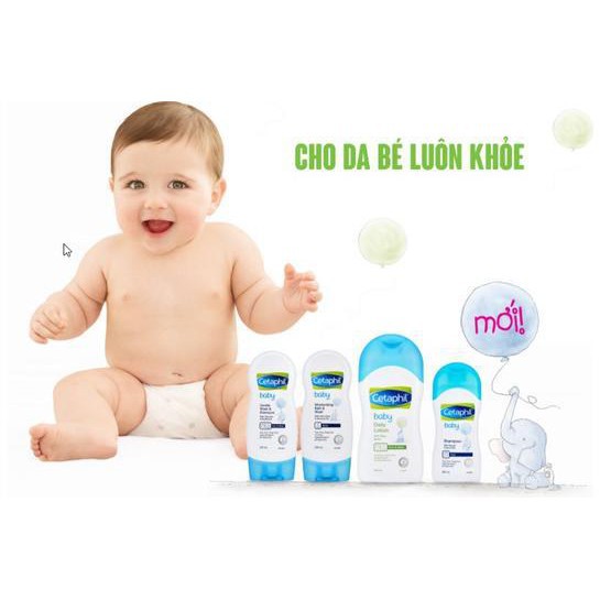 Bộ Sản Phẩm Chăm Sóc Da Toàn Diện Cho Bé Cetaphil Baby (200ml, 230ml, 400ml)