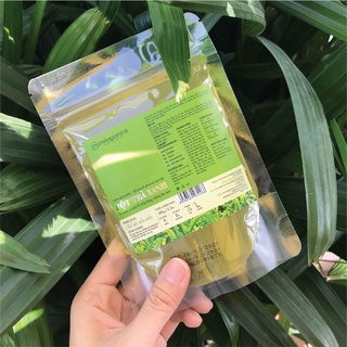 Bột trà xanh milaganics nguyên chất đắp mặt nạ 100g