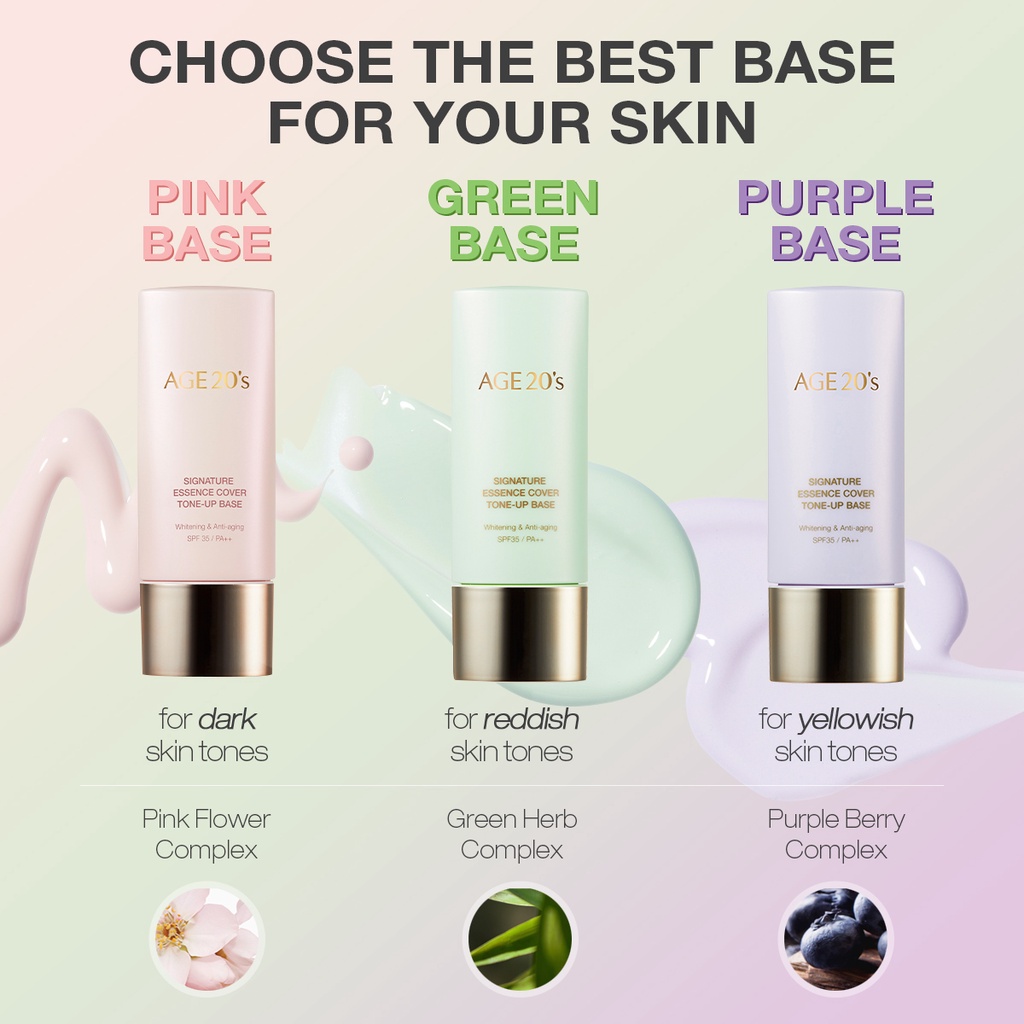 Kem nền AGE 20's dung tích 40ml SPF 35 PA+++ che phủ hoàn hảo