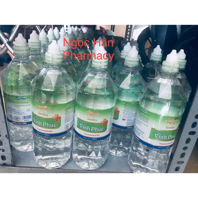 NƯỚC MUỐI SINH LÝ VĨNH PHÚC 500-1000ML